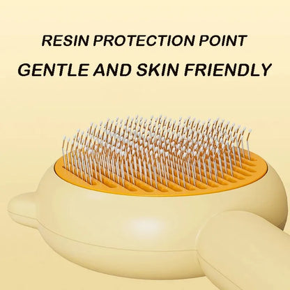 😺🐶 Pet Grooming Comb ✨🖐️ Massage & Cleaning Brush for Cats & Dogs