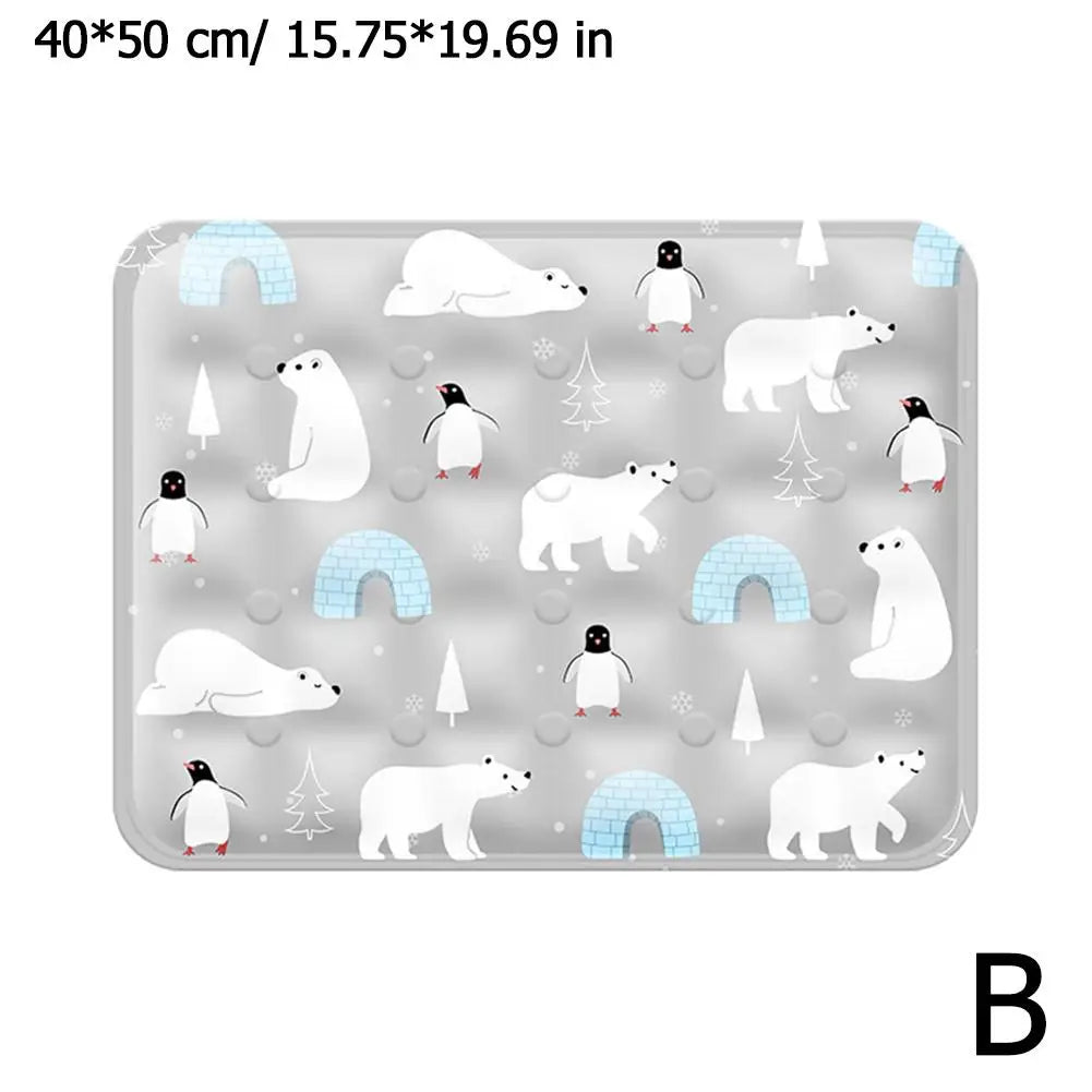 ❄️🐾 Summer Cooling Pad Ice Gel Bed for Cats & Dogs
