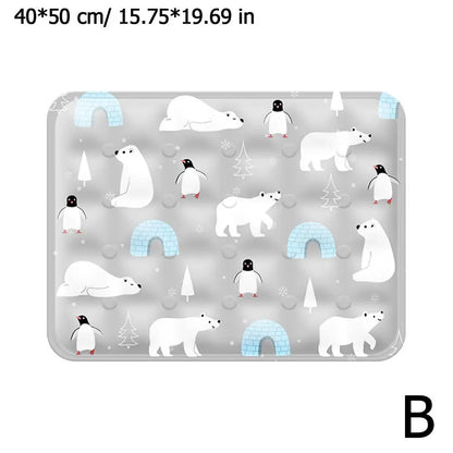 ❄️🐾 Summer Cooling Pad Ice Gel Bed for Cats & Dogs