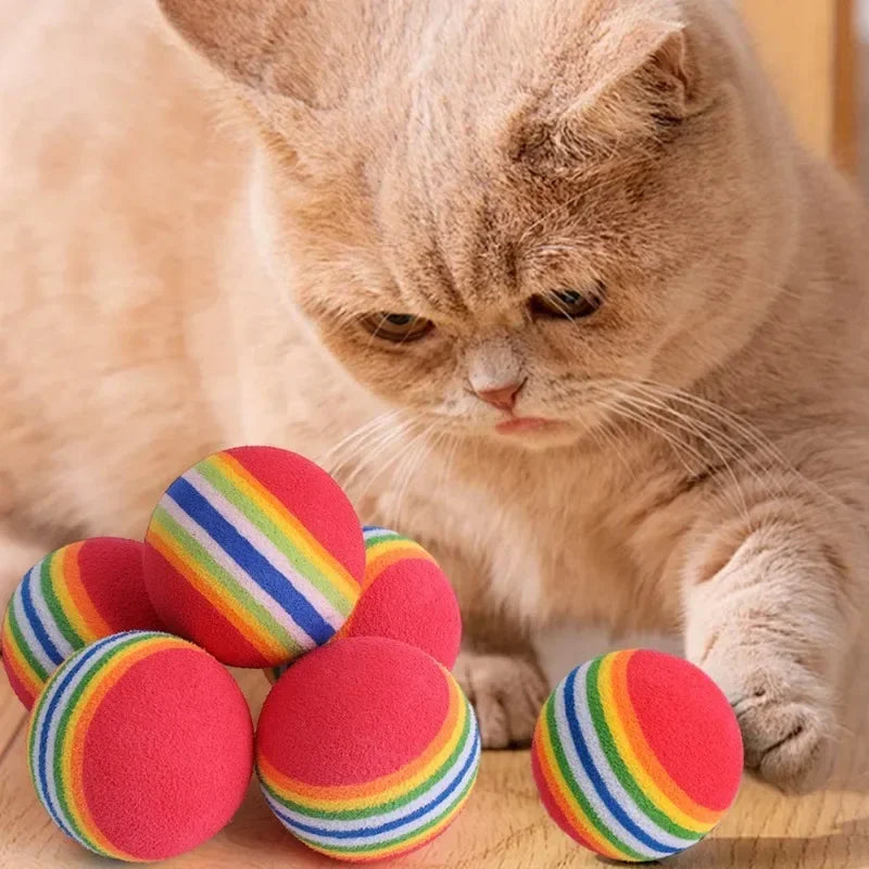 🌈 Pet Toy Balls 🎾🐾 Interactive Play for Cats & Dogs