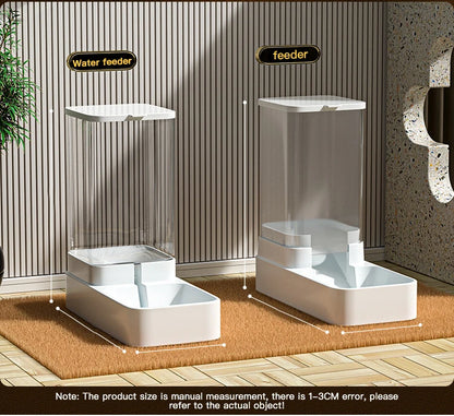 😺🐾 Automatic Cat & Dog Feeder Food & Water Dispenser