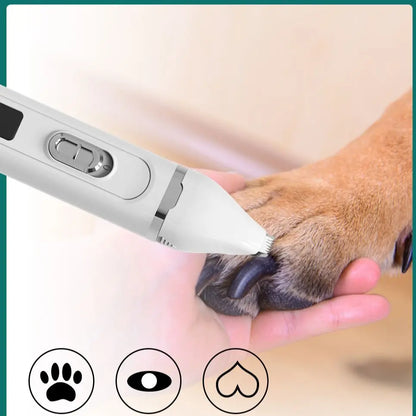 🐶✂️ Pet Hair Clippers 🔋✨ Silent USB Rechargeable Grooming Tool