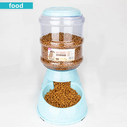 🐾 Large Pet Feeder Bowl 🍲💧 Food & Automatic Water Dispenser