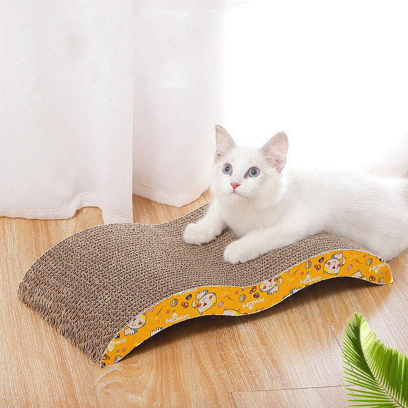 🐾 Cat Scratcher Bed 🛋️✨ Toy, Claw Sharpener & Sofa Cushion