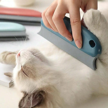 🐾 Pet Hair Remover Brush 🧹✨ Gentle Grooming for Cats & Dogs