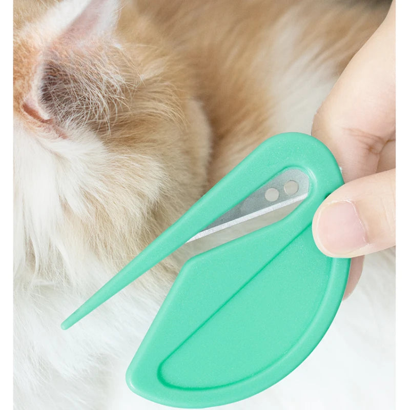 🐾 Pet Dematting Comb ✂️✨ Painless Grooming for Dogs & Cats