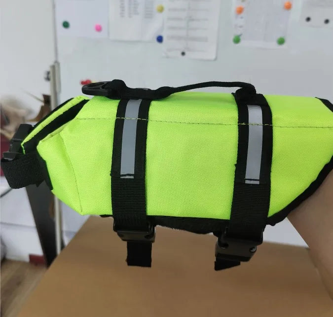 🦺🐶 Dog Life Jacket 🌊  Reflective, Safe & Adjustable Swim Vest