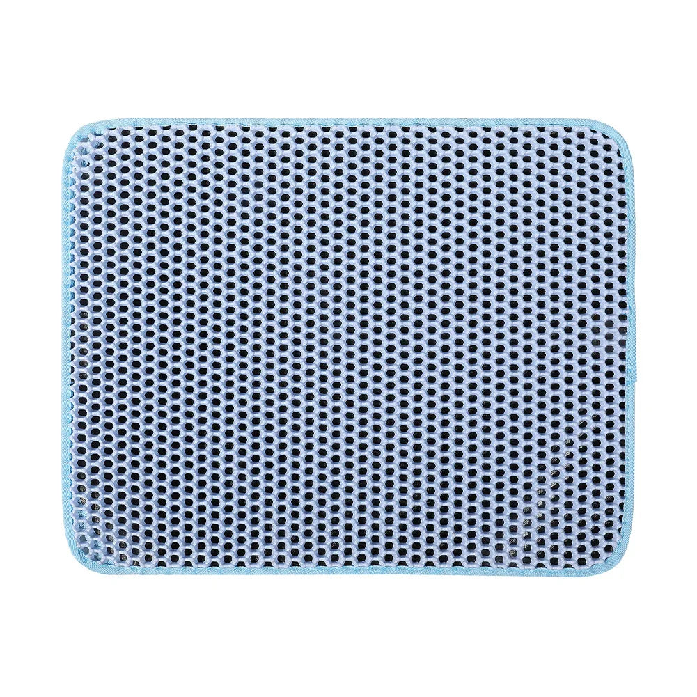 🐾 Cat Litter Mat 💧✨ Waterproof Double-Layer Trapping Pad