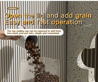 😺🐾 Automatic Cat & Dog Feeder Food & Water Dispenser