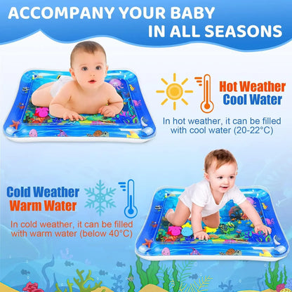 🌊🐾 Inflatable Water Play Mat Sensory Toy for Cats & Dogs