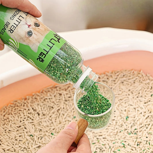 😺🌸 Cat Litter Deodorizing Beads Odor Control & Fresh Home
