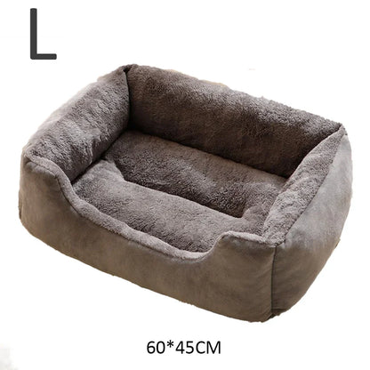 🐾 Cozy Pet Bed 🛏️  Soft Cushion House for Cats & Dogs