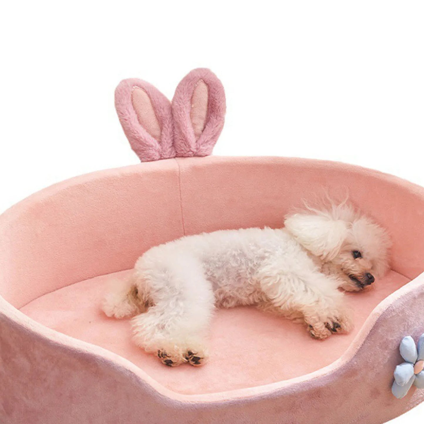 😺🛏️ Detachable Soft Pet Bed Washable Dog & Cat Bed