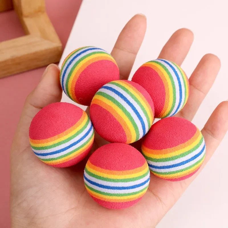 🌈 Pet Toy Balls 🎾🐾 Interactive Play for Cats & Dogs