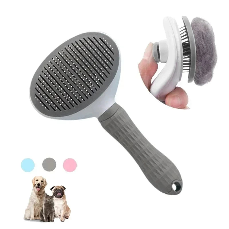🐾 Stainless Steel Pet Brush & Comb  Grooming for Cats & Dogs