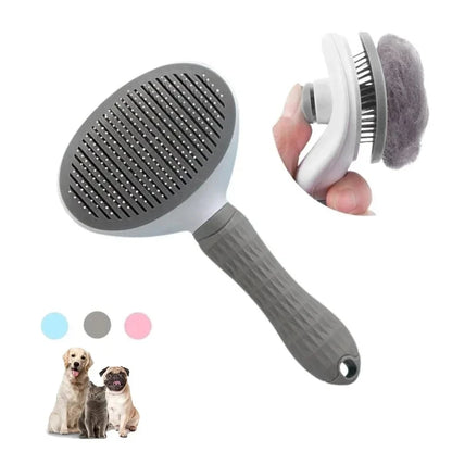🐾 Stainless Steel Pet Brush & Comb  Grooming for Cats & Dogs