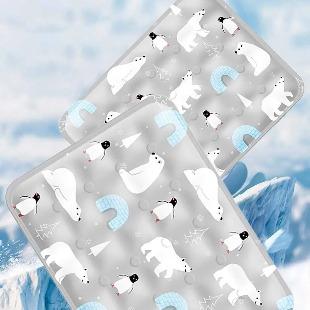 ❄️🐾 Summer Cooling Pad Ice Gel Bed for Cats & Dogs