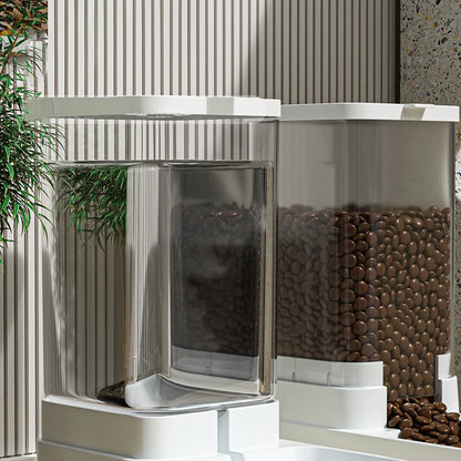 🐾 HOOPET Automatic Pet Feeder 💧🍲  Food & Water Dispenser for Cats & Dogs