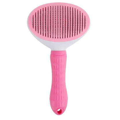🐶🐱 Self-Cleaning Pet Brush Hair Remover & Grooming Comb