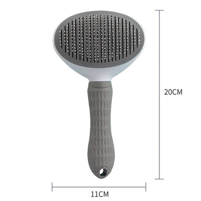 🐾 Pet Hair Brush & Comb Grooming Tool for Cats & Dogs