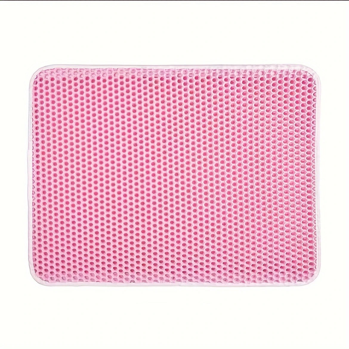 🐾 Large Cat Litter Mat Honeycomb Waterproof Design