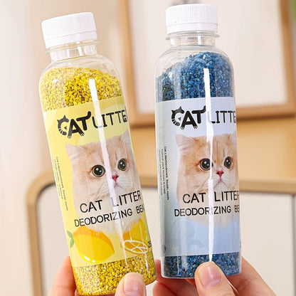😺🌸 Cat Litter Deodorizing Beads Odor Control & Fresh Home