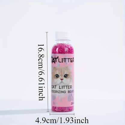 😺🌸 Cat Litter Deodorizing Beads Odor Control & Fresh Home