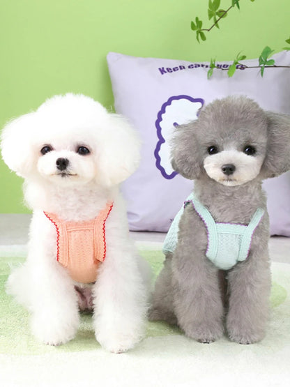 ☀️🐶 Summer Pet Vest Thin Strap Breathable Clothes for Small Dogs & Cats