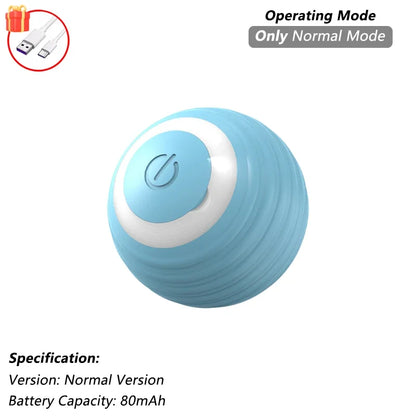 😺🎾 Smart Interactive Cat Ball Rechargeable Rolling Mouse Toy