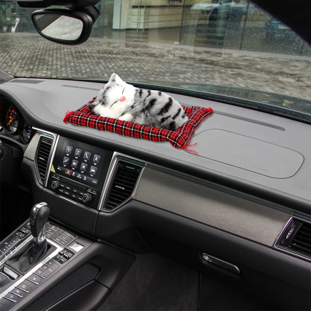 😺🧸 Plush Kitten Doll Cute Car & Home Decoration