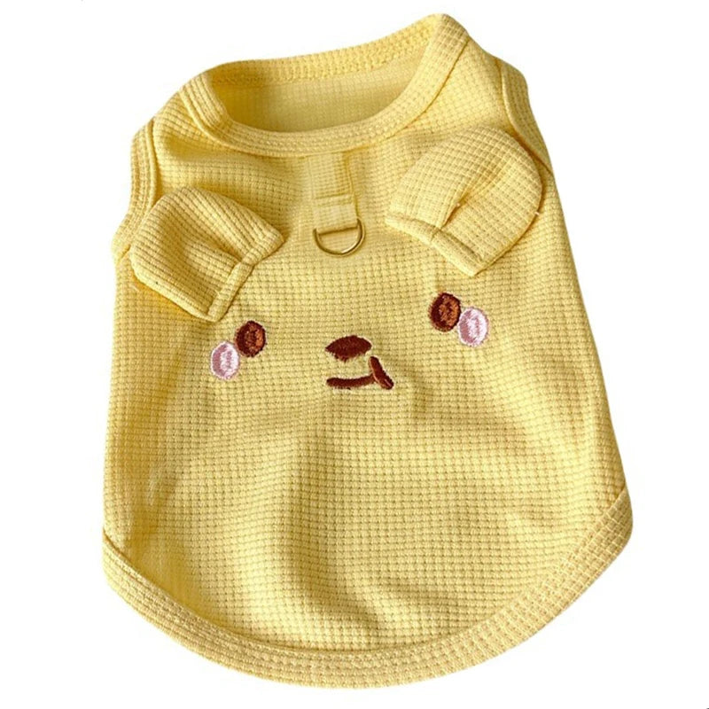 👕🐶 Summer Dog & Cat Vest Breathable Puppy Clothes