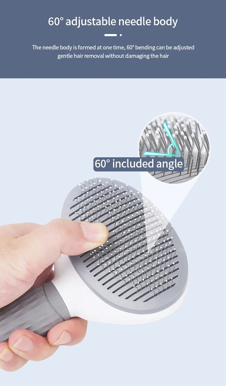 🐾 Stainless Steel Pet Brush & Comb  Grooming for Cats & Dogs