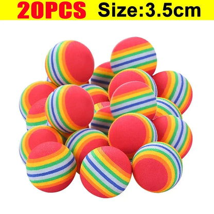 🌈 Pet Toy Balls 🎾🐾 Interactive Play for Cats & Dogs