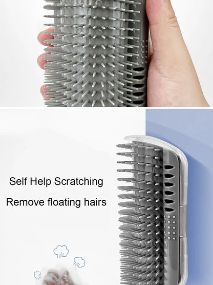 🐾✨ Cat & Dog Grooming Massager Hair Remover Brush