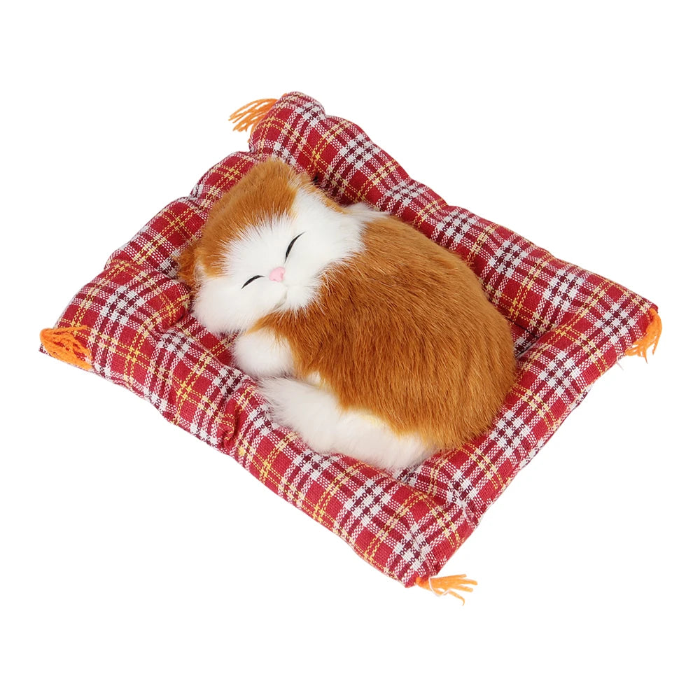 😺🧸 Plush Kitten Doll Cute Car & Home Decoration