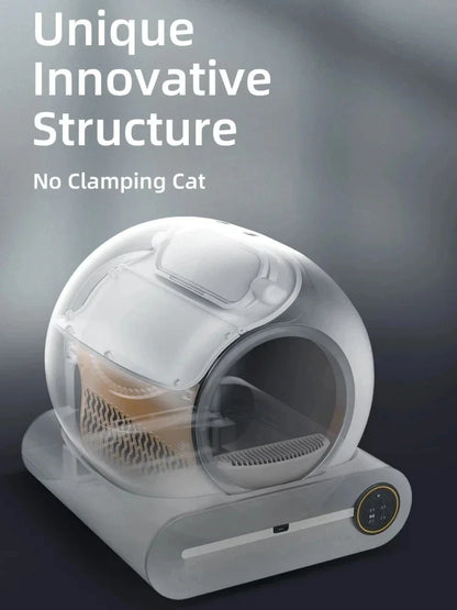 😺🧹 Tonepie 65L Smart Cat Litter Box Self-Cleaning & Fully Enclosed