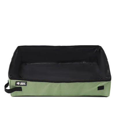🐾 Foldable Pet Litter Box 🧳✨ Portable & Waterproof Travel Toilet