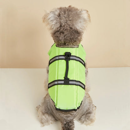 🦺🐶 Reflective Dog Life Jacket Adjustable Swim Vest for Large Dogs