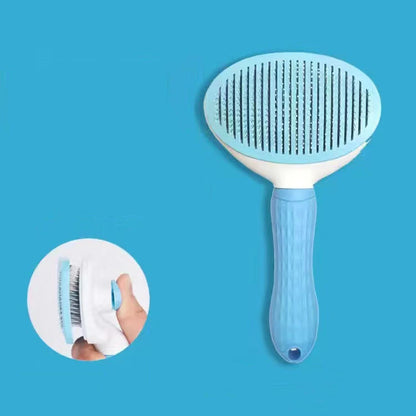 🐾 Pet Grooming Brush & Comb ✨ For Cats & Dogs (Long Hair Care)