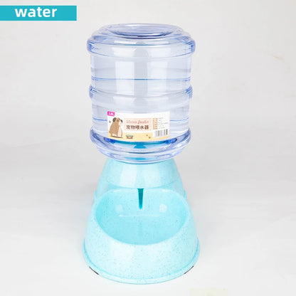 🐾 Large Pet Feeder Bowl 🍲💧 Food & Automatic Water Dispenser