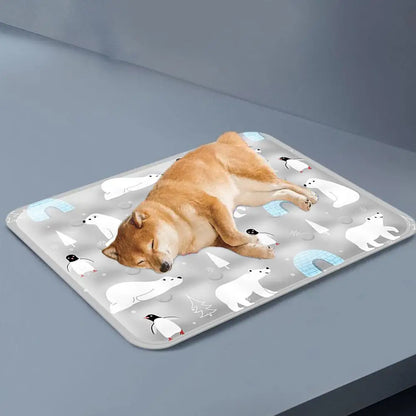 ❄️🐾 Summer Cooling Pad Ice Gel Bed for Cats & Dogs