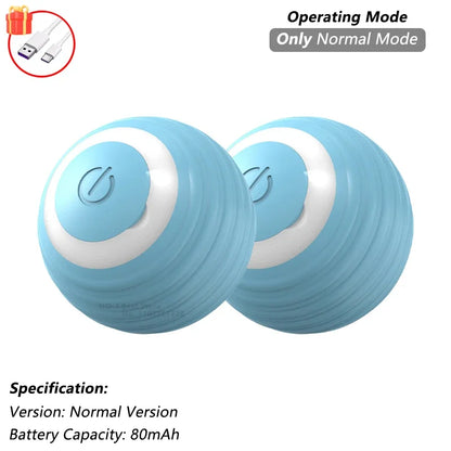 😺🎾 Smart Interactive Cat Ball Rechargeable Rolling Mouse Toy