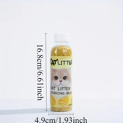 😺🌸 Cat Litter Deodorizing Beads Odor Control & Fresh Home