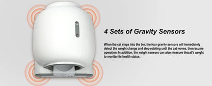 😺 DOEL Smart Cat Litter Box 📱✨ Automatic Self-Cleaning for Multiple Cats