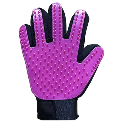 🧤🐾 Pet Hair Removal Gloves Grooming & Massage for Cats & Dogs