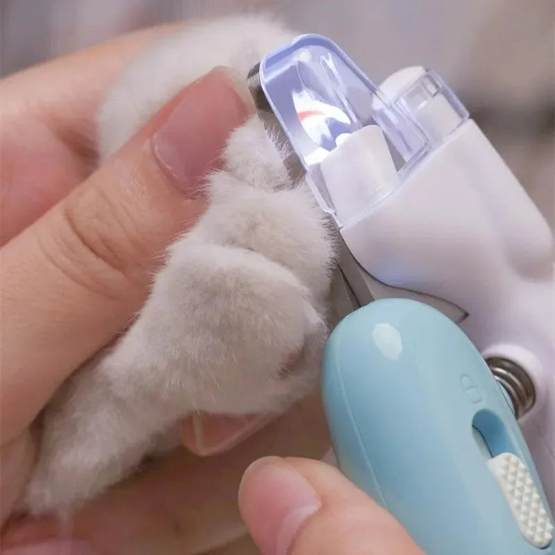 💅🐾 Pet Nail Clippers LED Electric Trimmer for Dogs & Cats