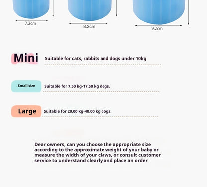 🐾 Portable Pet Paw Cleaner Silicone Foot Washer for Dogs & Cats
