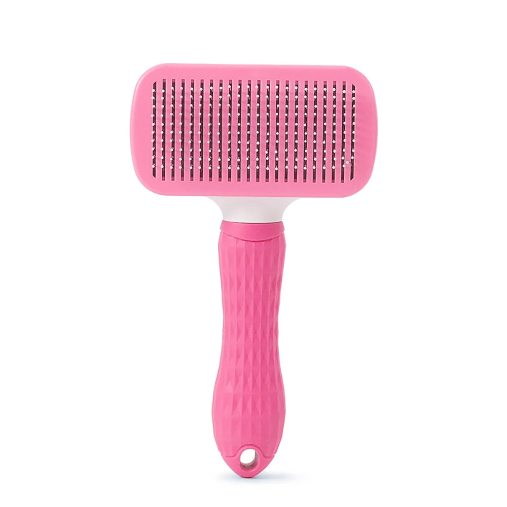 🐾 Pet Hair Brush & Comb Grooming Tool for Cats & Dogs