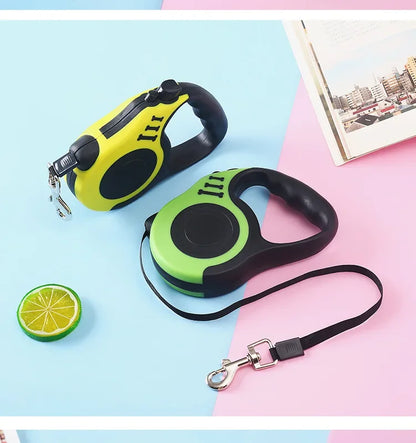 🐾 Durable Retractable Dog & Cat Leash 3m/5m Nylon Lead