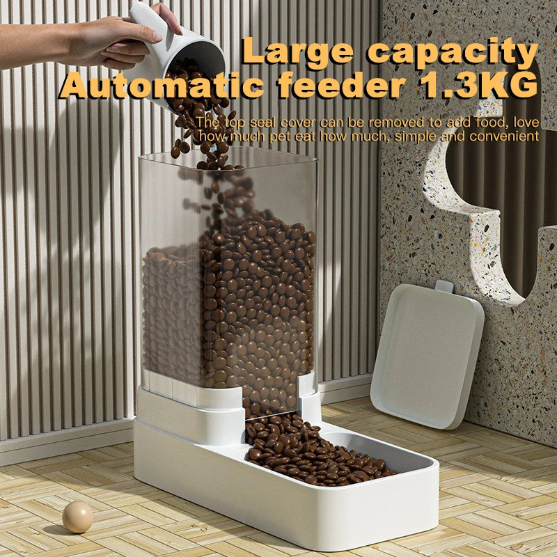 😺🐾 Automatic Cat & Dog Feeder Food & Water Dispenser